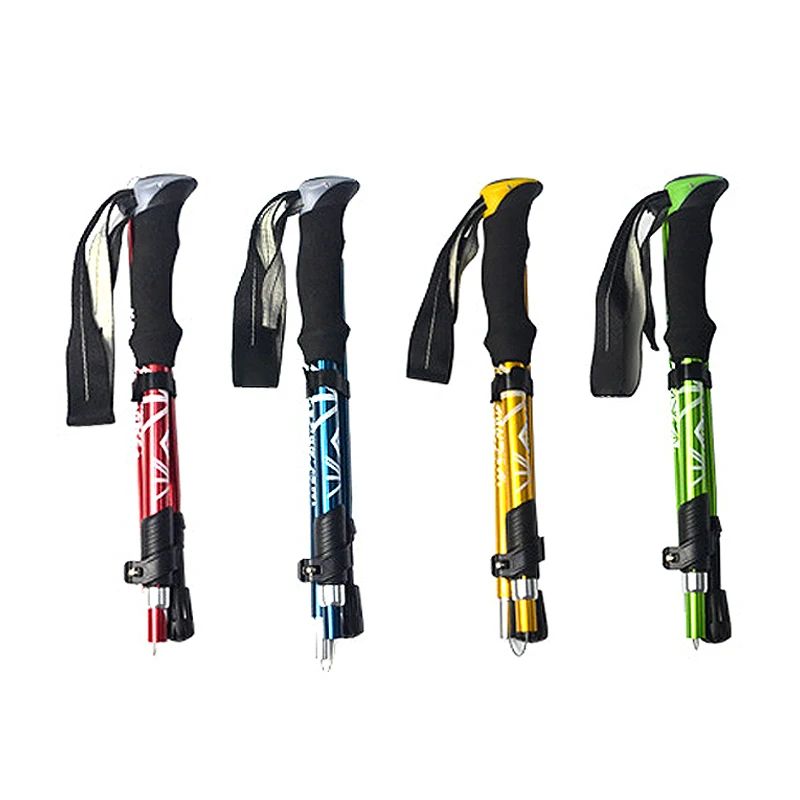 Trekking Pole Carbon - 5 bölüm açık katlama trekking batonu