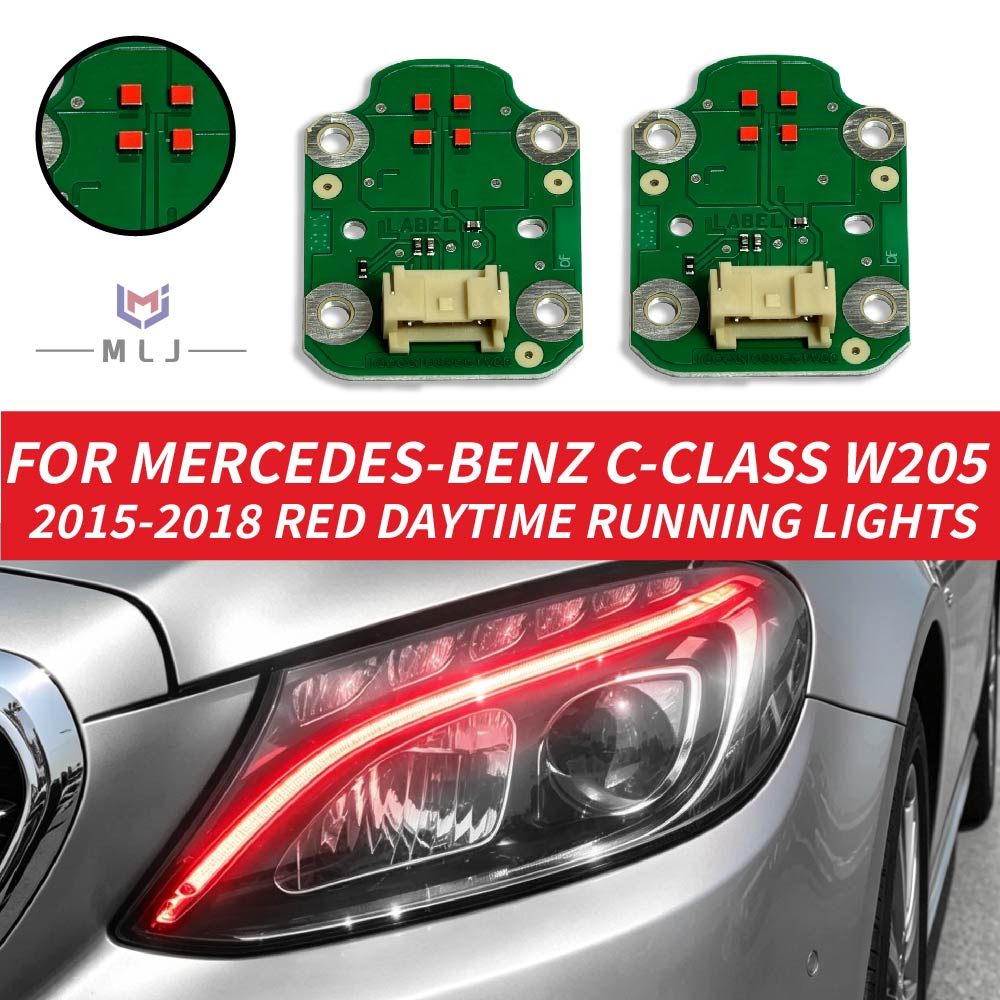 Running Headlamp Led - Mercedes Benz C-Serisi W205 2015-2018 OE