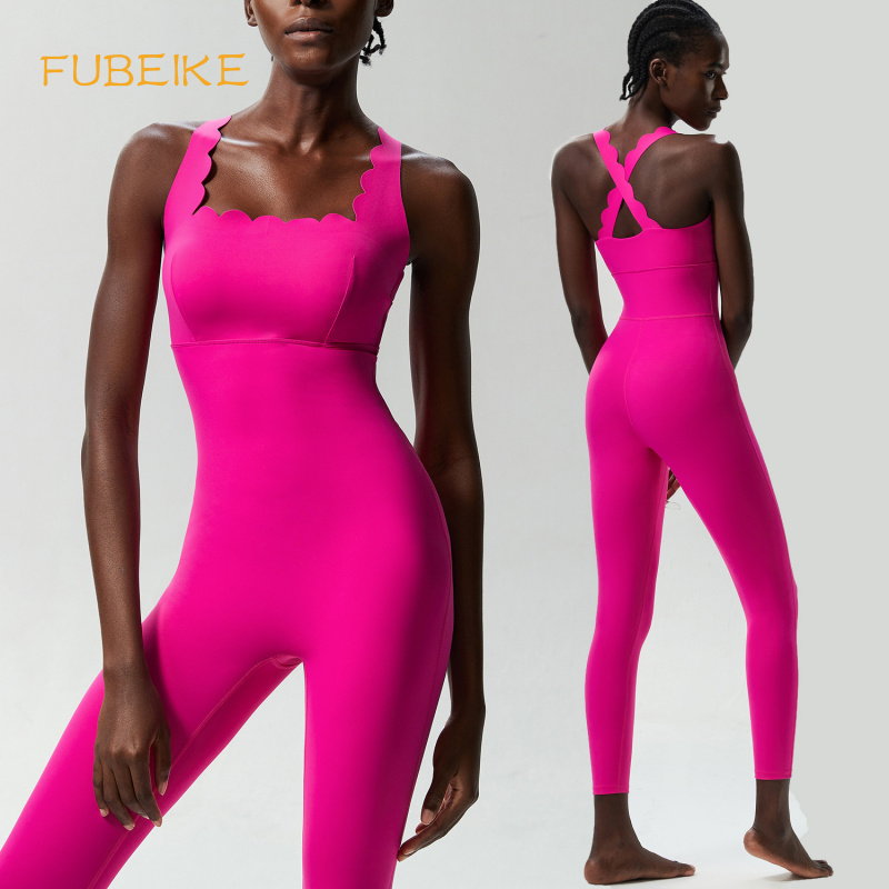 Running Gear For Women - FUBEIKE Küçük Dalga Güzellik Geri Yoga