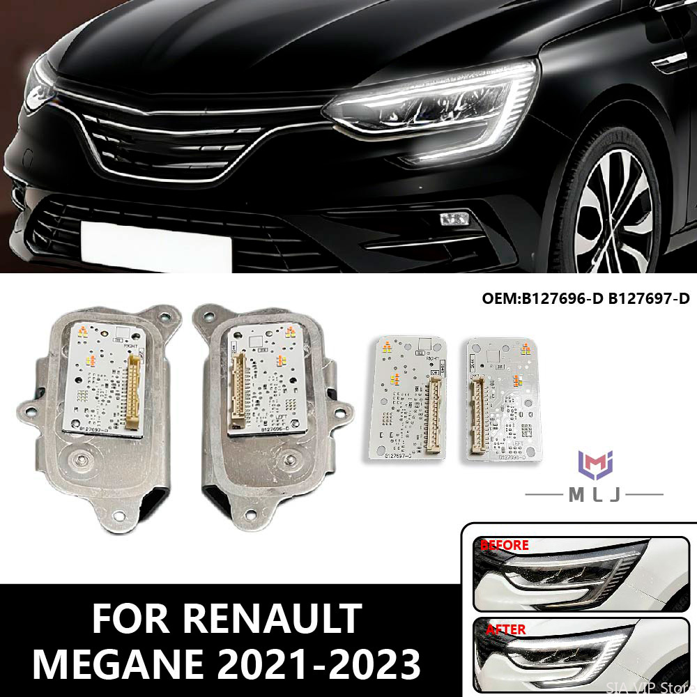 Running Headlamp Led - Renault Megane 2021-2023 Beyaz Işık Çip