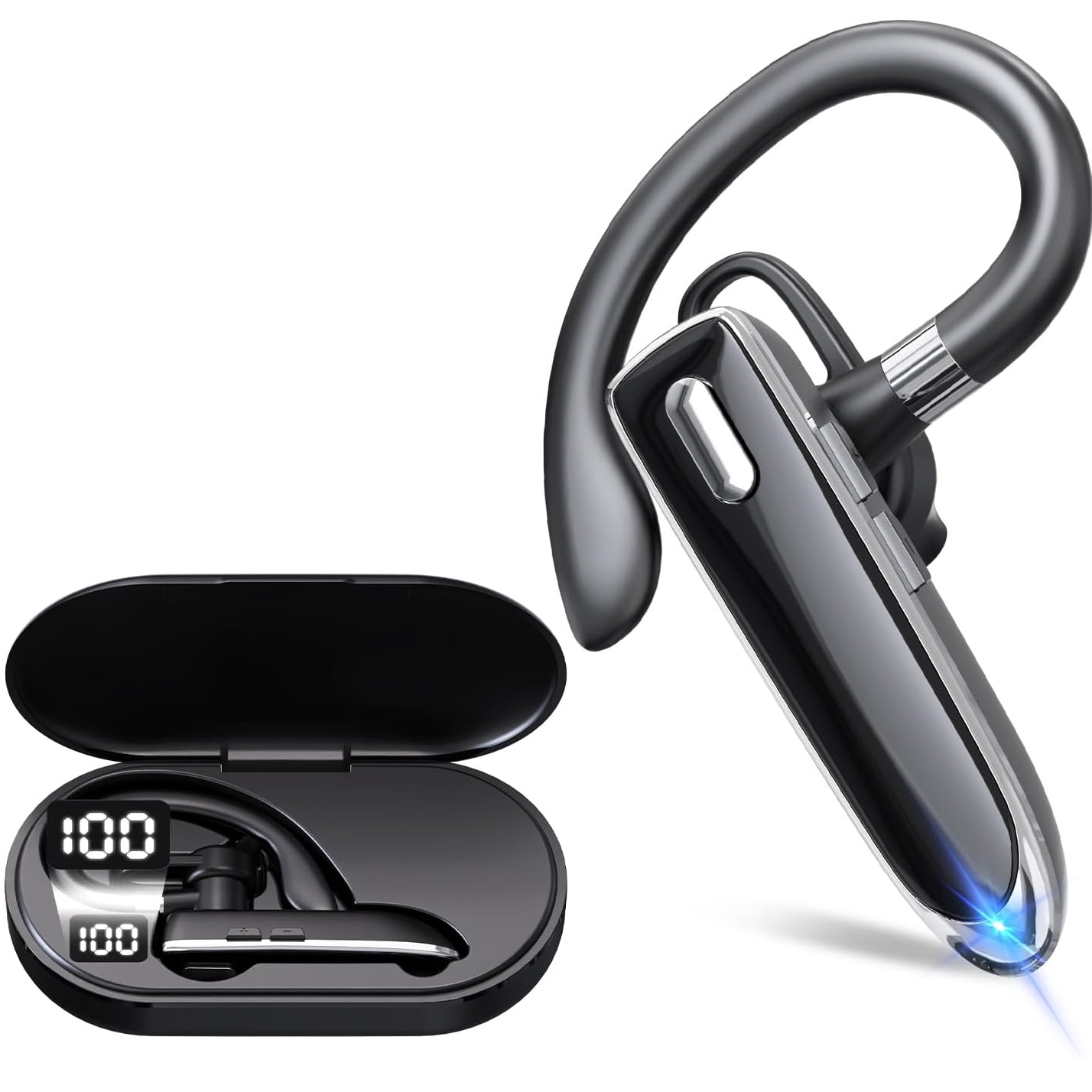 Earphone Sport Hook - YENI Bluetooth V6.1 Sürücü Kulaklık Kablosuz