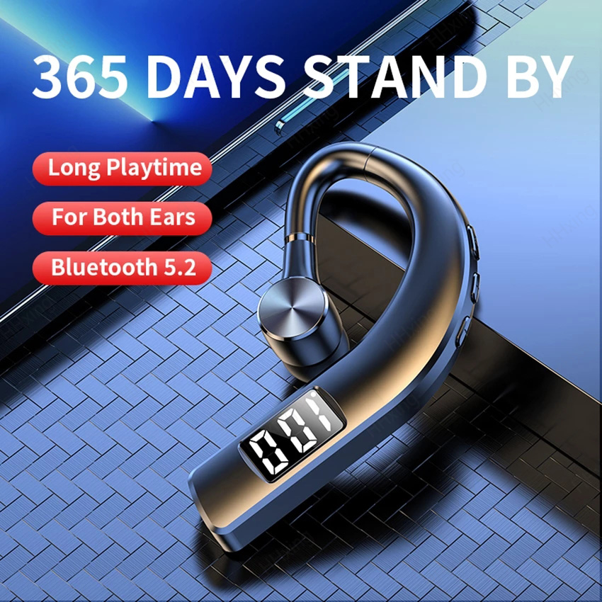 Earphone Sport Hook - Kablosuz Bluetooth mikrofonlu kulaklıklar kulaklık gürültü