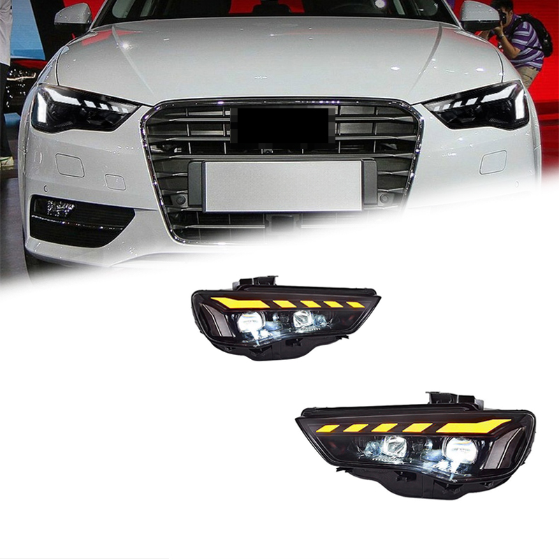 Running Headlamp Led - Audi A3 Farları için FT Araba