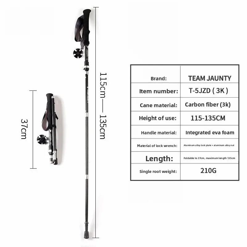 Pratik Klasik 3K Karbon Fiber  - Trekking Pole Carbon incelemesi ve fiyatı