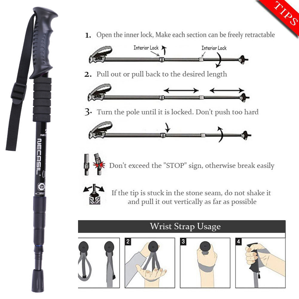 2 adet/grup Trekking direkleri - Trekking Pole Carbon incelemesi ve fiyatı