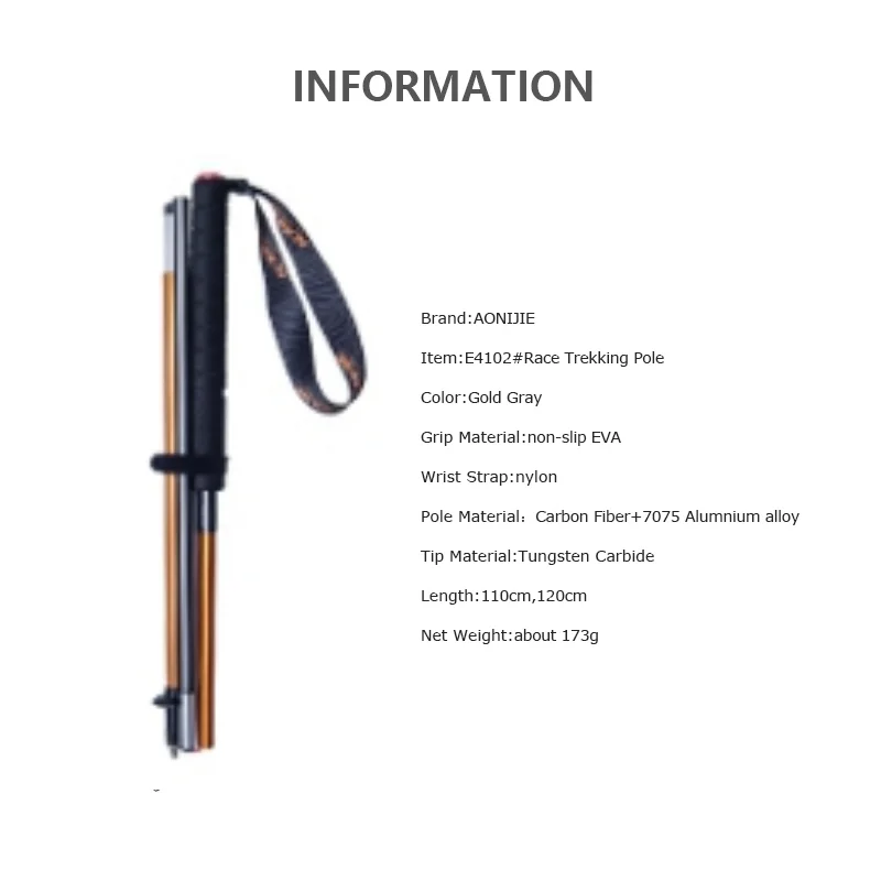 AONIJIE E4201 M-Pole Katlanabi - Trekking Pole Carbon incelemesi ve fiyatı