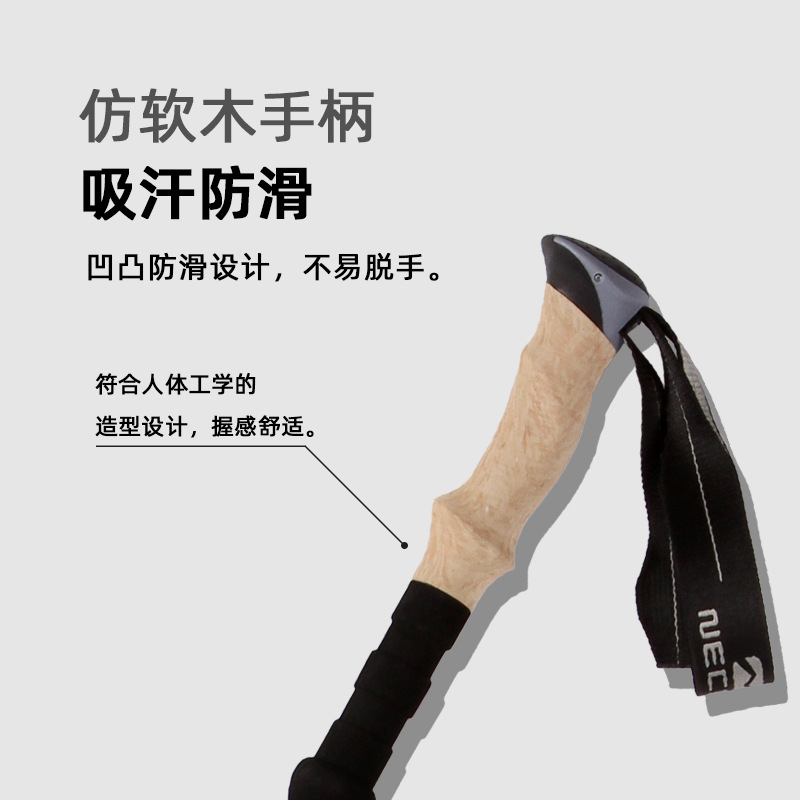 Karbon Fiber 5 Bölümlü Ultra H - Trekking Pole Carbon incelemesi ve fiyatı