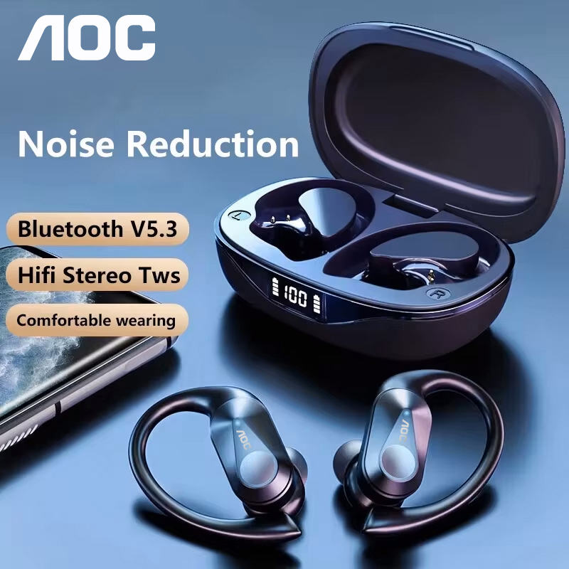 AOC Spor Kulaklık Kablosuz Blu - Earphone Sport Hook incelemesi ve fiyatı