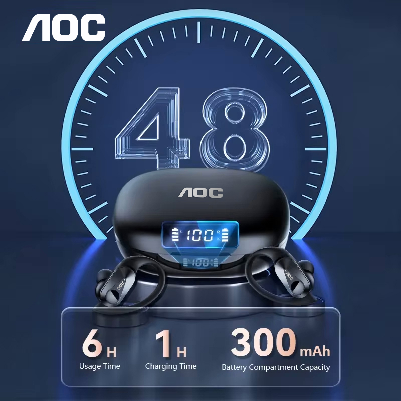 AOC Spor Kulaklık Kablosuz Blu - Earphone Sport Hook incelemesi ve fiyatı