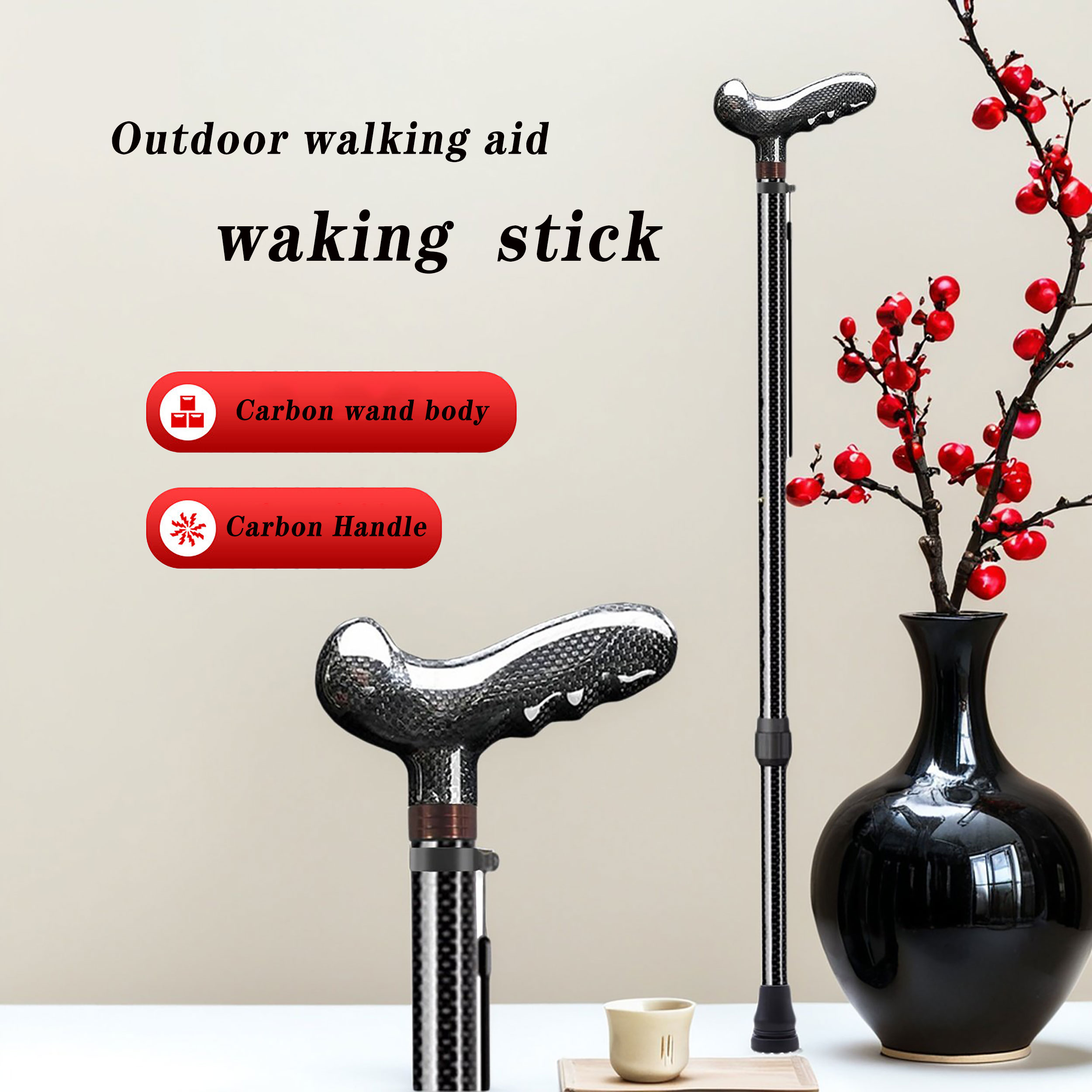 Ultra Hafif Karbon Fiber Teles - Trekking Pole Carbon incelemesi ve fiyatı
