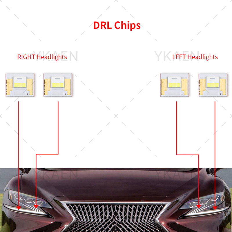 Lexus LS500 LS500h 2018-2021 B - Running Headlamp Led incelemesi ve fiyatı
