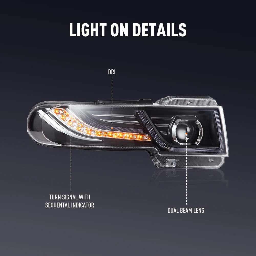 2 adet araba Styling kafa lamb - Running Headlamp Led incelemesi ve fiyatı