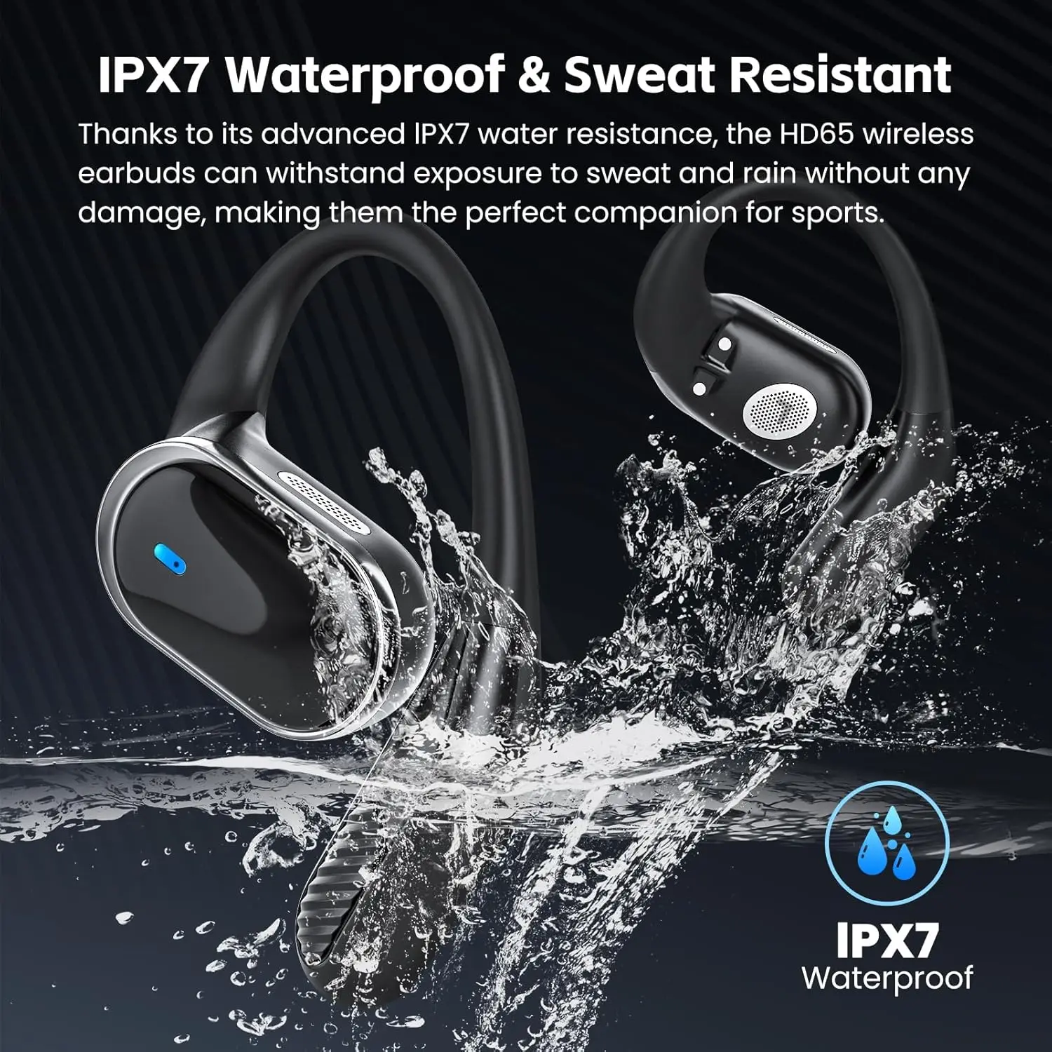 Bluetooth Kulaklık Kablosuz Ku - Earphone Sport Hook incelemesi ve fiyatı